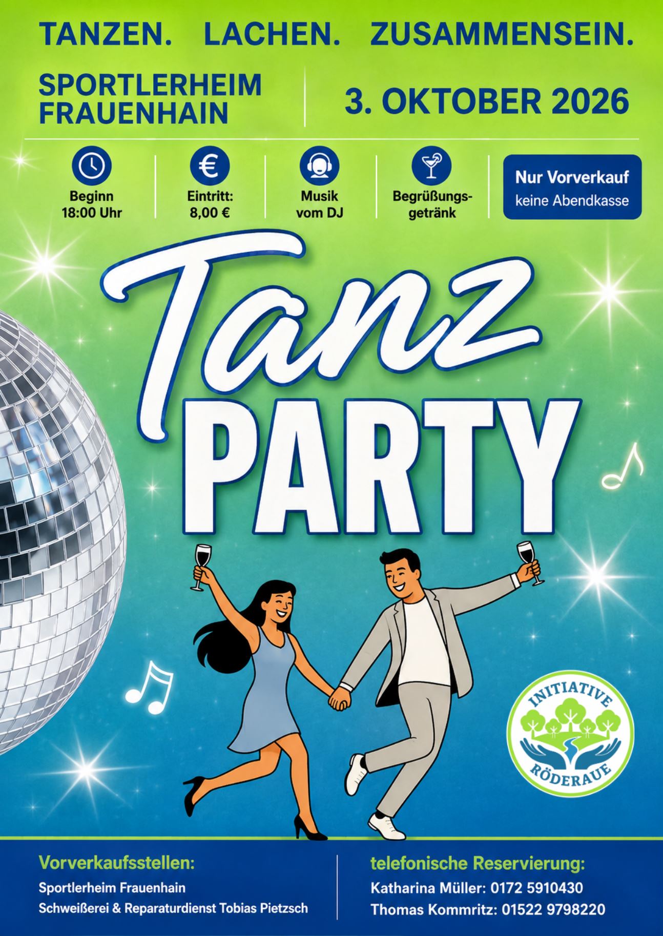 Tanzparty am Tag der Deutschen Einheit